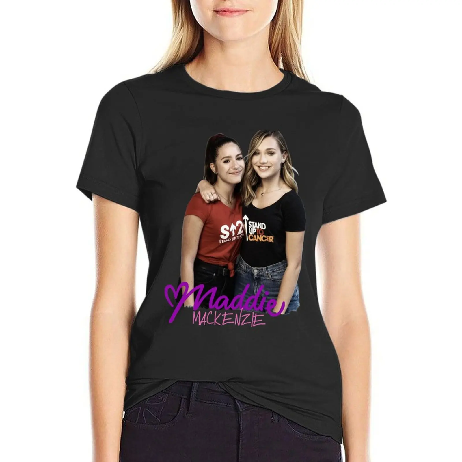 

Maddie & Mackenzie Ziegler T-Shirt Female clothing shirts graphic tees new edition tops for Women