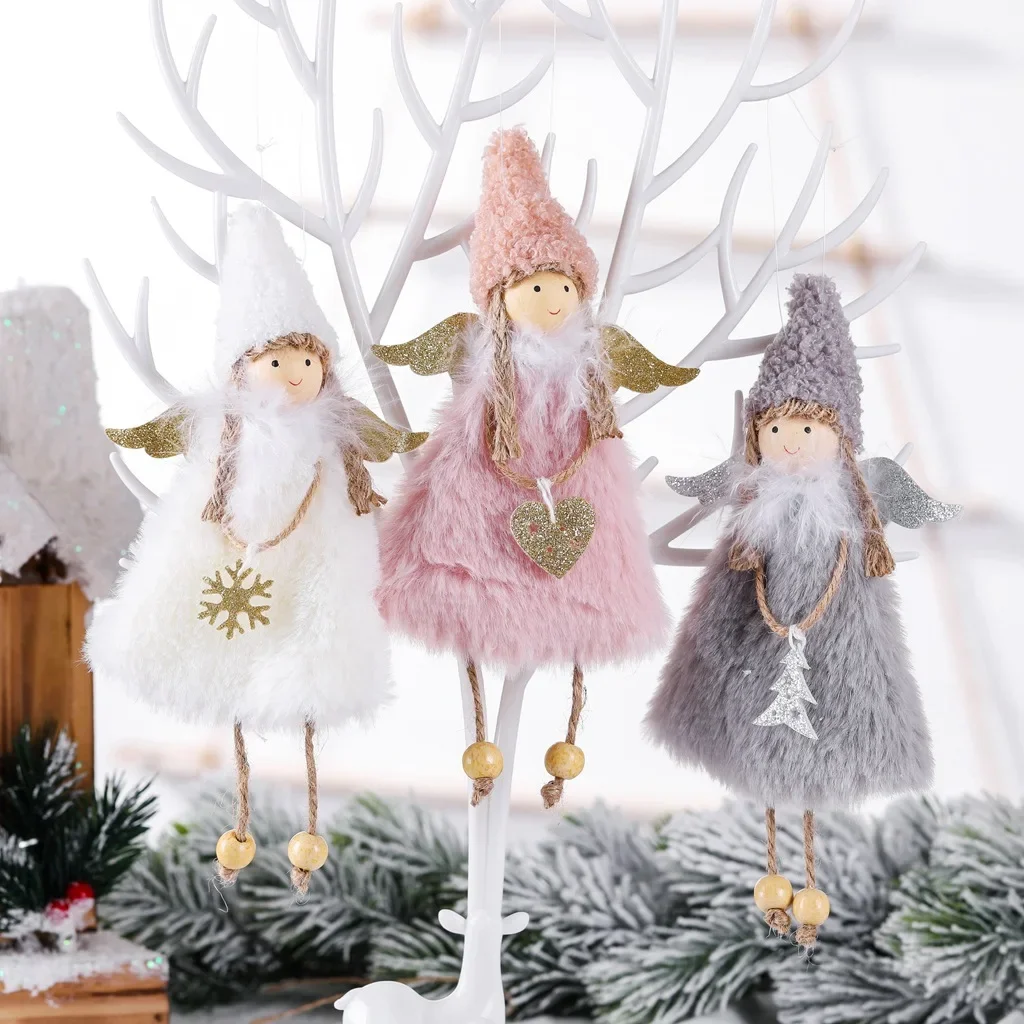 Originality Christmas Love Angel Girl Pendant Christmas Tree Pendant Children's Gifts Doll Decorative Products