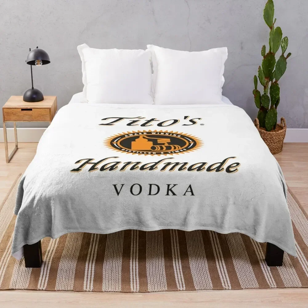 

Tito's Vodka Throw Blanket Tourist Flannels Blankets