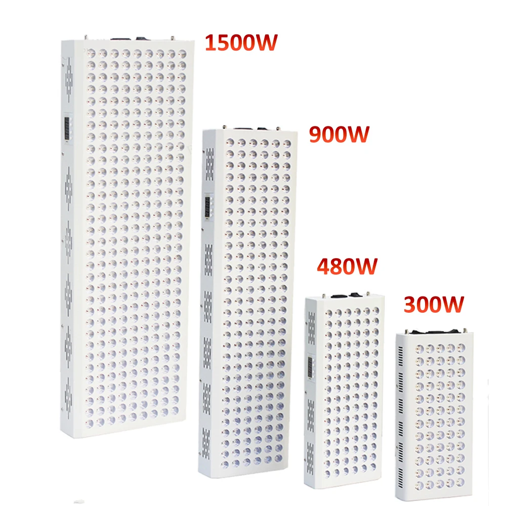 2022 Professional 200W 500W 900W 660nm 850nm Near Infrared non flicker LED Red Light Therapy Anti Aging For Skin Health Care
