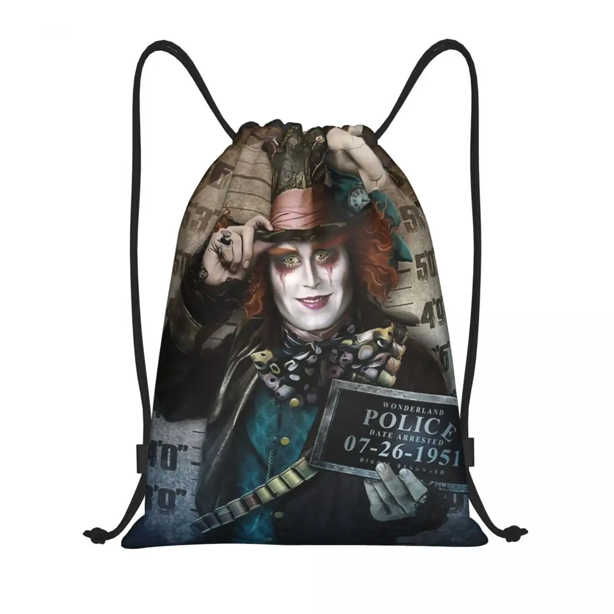 Michael Myers Halloween Horror Movie Serial Killer Drawstring Backpack Women Men Sport Gym Sackpack Foldable Training Bag Sack