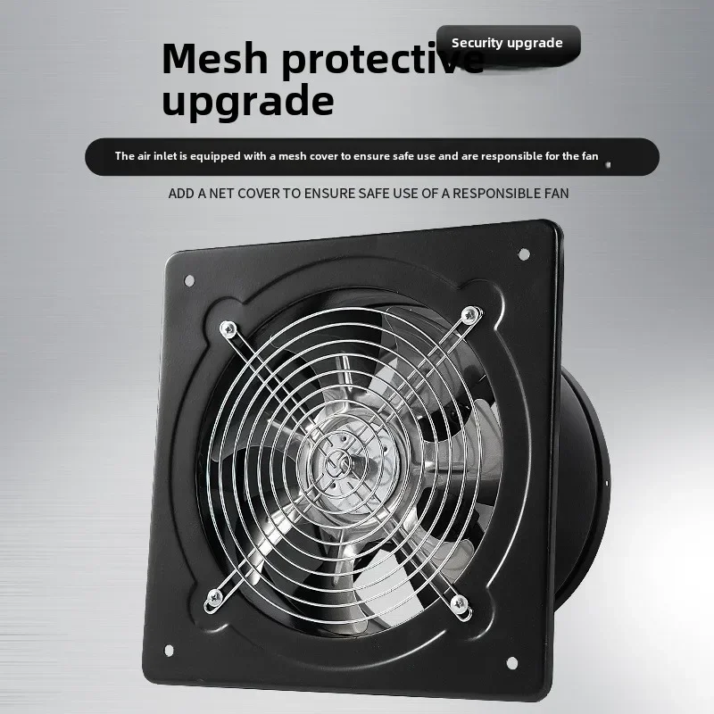 

220V Ultra Quiet Powerful Exhaust Fan for Kitchen, Rental Bathroom, and Home Ventilation - Remove Smoke & Odors Efficiently C