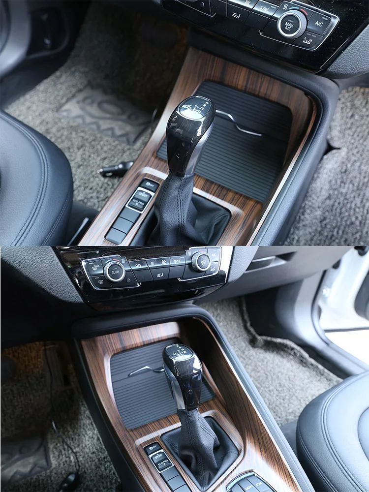 Für BMW X1 F48 2016-2019 ABS Auto Shift Kopf Abdeckung Dekorative Aufkleber Auto Innen Zubehör Für BMW 2er F45 F46 2015-201 – Detail 5