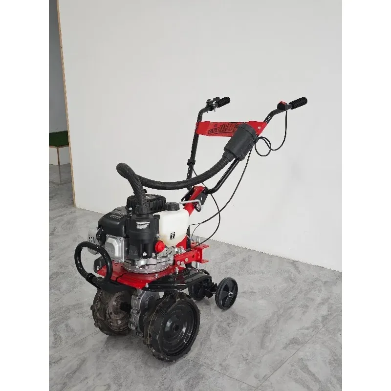 

【Best-selling】2.5kw Micro Power Tiller Multifunctional Garden Machine with Engine Motor Gearbox Diesel-for Farm Weeding