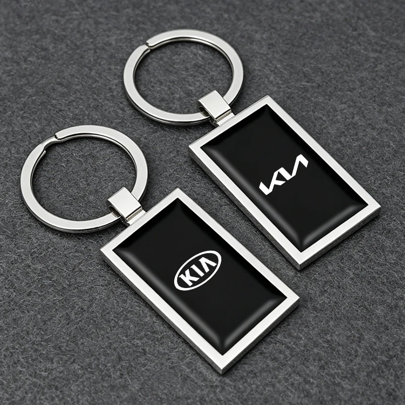 

Car Badge Keychain Pendant Metal Keyring Valve For KIA K5 K9 Sorento Ceed Sportage Carnival Stinger Niro Cadenza Soul Cerato EV6