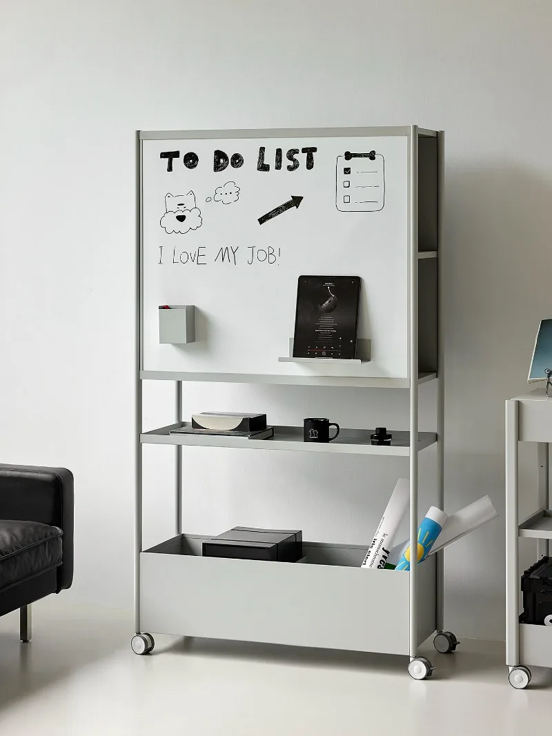 SCY cart studio removable hole plate storage rack household storage rack multi-layer metal rack