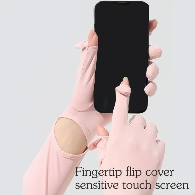 Manchons bras avec poignée en Silicone évacuant transpiration, idéaux pour l'extérieur Y08E