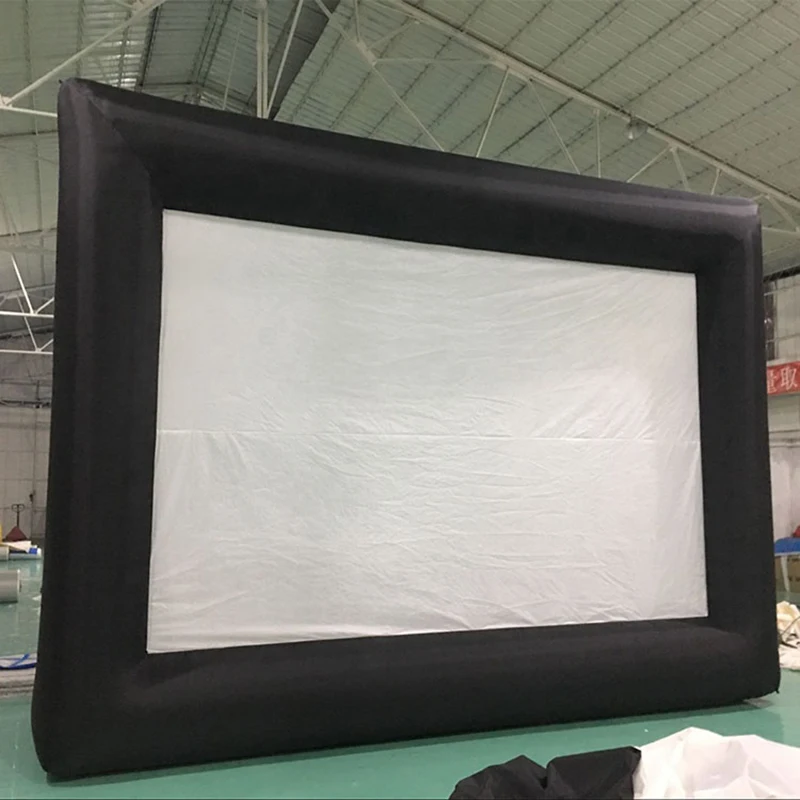 Inflatable Projection Screen Camping Movie Screen With Blower Photography Home Cinema for Camping Wedding Outdoor Use