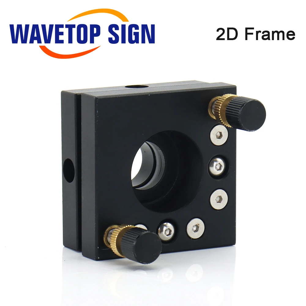 WaveTopSign Laser Mark Machine Mirror Holder 2D Mounts Q-Switch Holder Mirror Holder 20x5mm 4D Holder use for Red Light 12x36mm