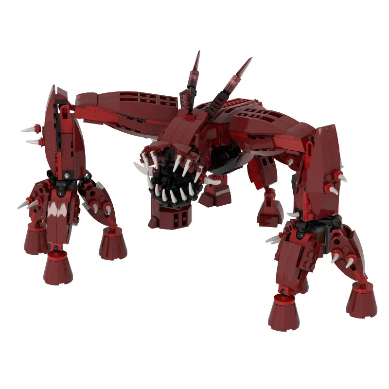 MOC Mind Flayer Creative Building Blocks Season 2 TV Series Villain Monster Assembly Model Brick Toy Gift for Monogatari Fans