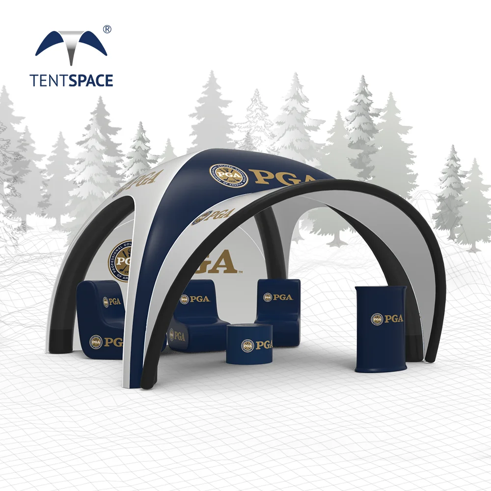 

4x4m 5x5m 6x6m 7x7m 20ft Custom Inflatable Advertise Canopy Airtight Gazebo Marquee Events Inflatable Tent With Accessories