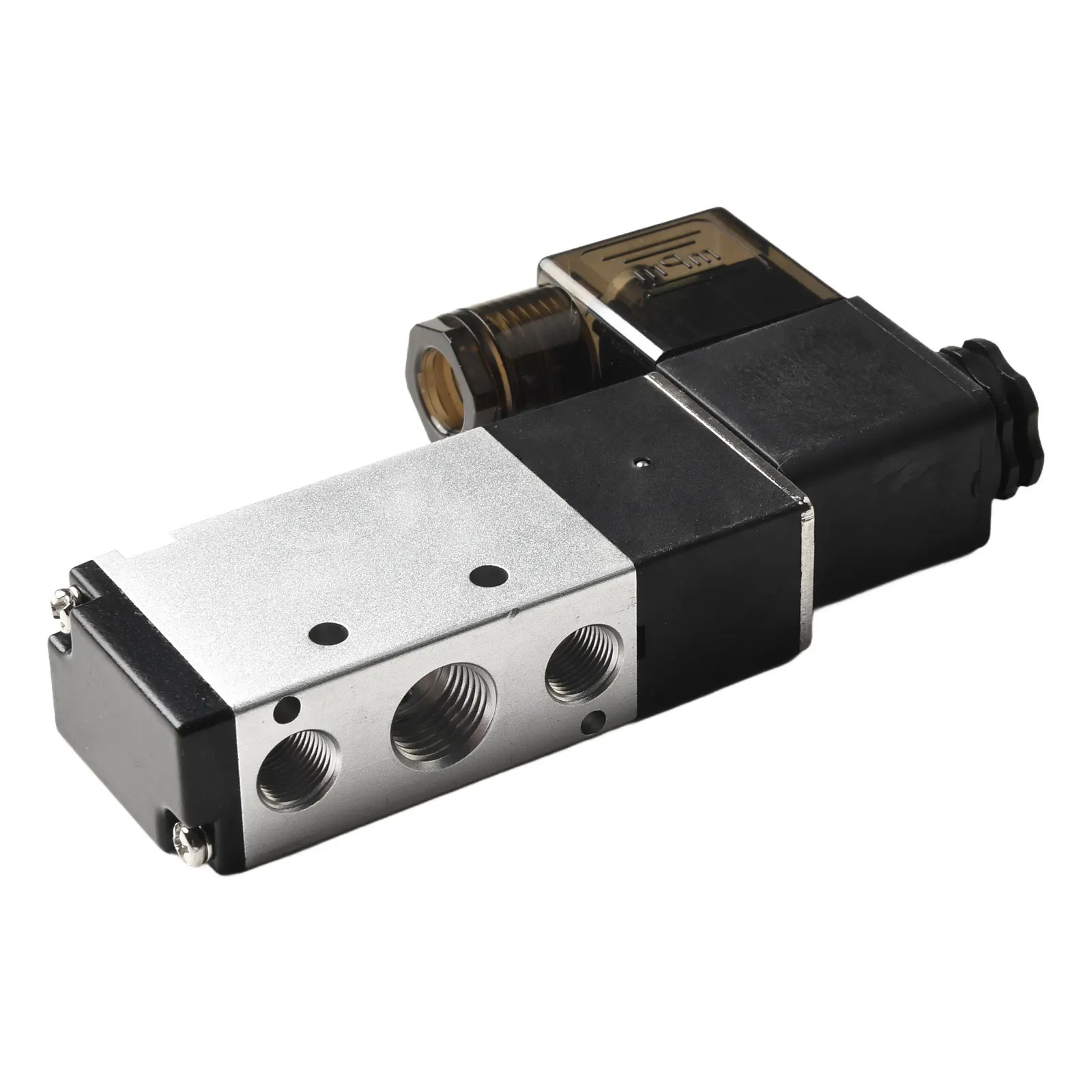 

Для пневматических систем, 5-портовый 2-позиционный клапан, клапан из алюминиевого сплава, высокая устойчивость к давлению, низкое пусковое давление воздуха