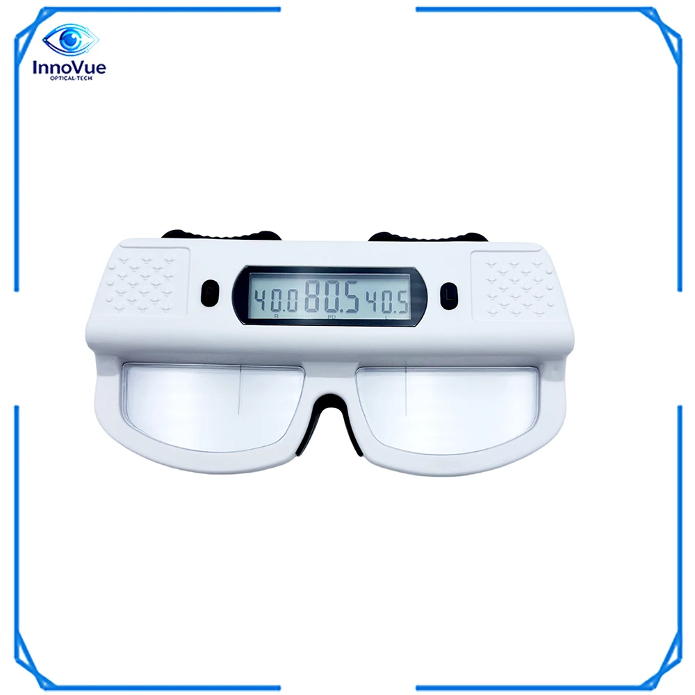 InnoVue Digital PD Meter Optometry Eye Pupil Distance Measuring Ruler Ophthalmic Optical Pupilometer for Optical Measurement