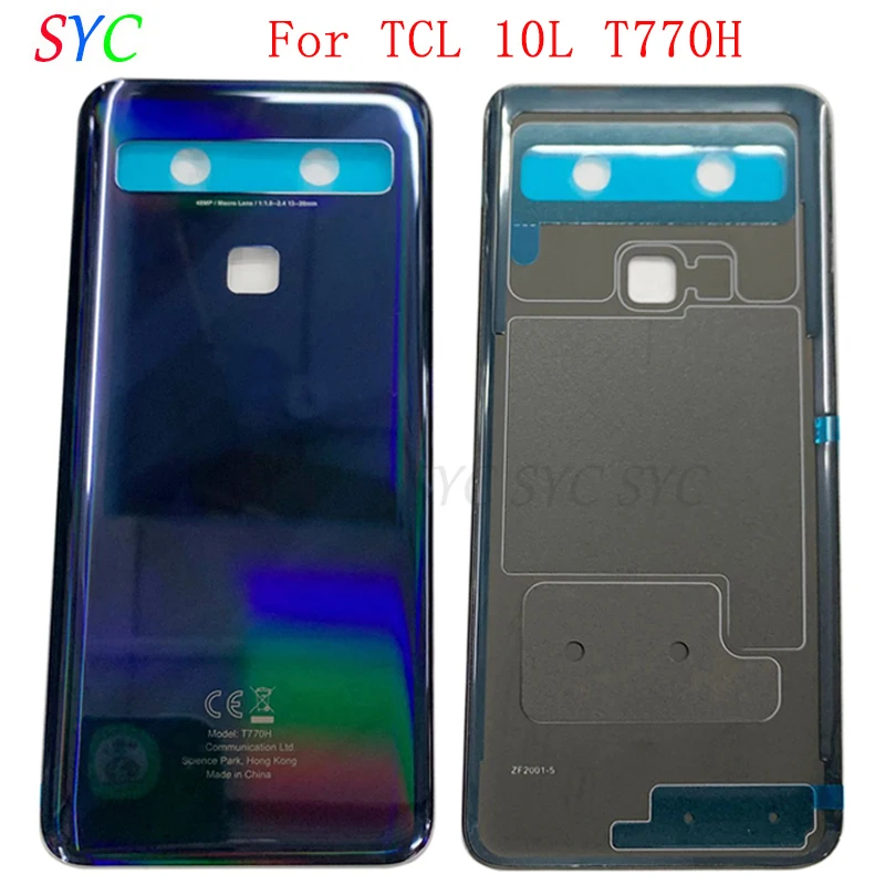 

Rear Door Battery Cover Housing Case For TCL 10L T770H Back Cover with Logo Repair Parts