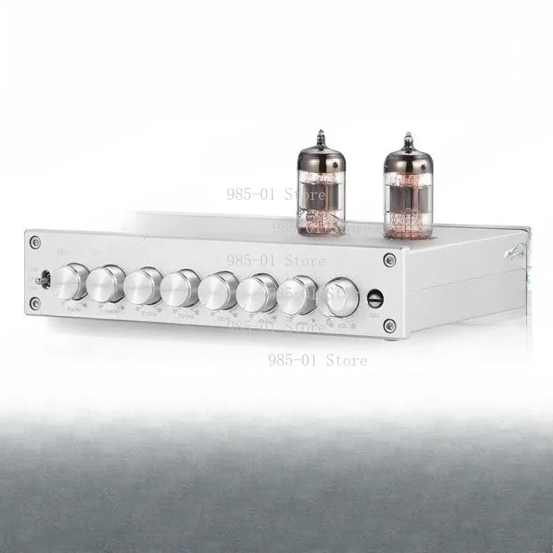 Multi-Band EQ Adjustment Vacuum Tube Audio Preamplifier Balanced XLR Output Bile Pre-Stage