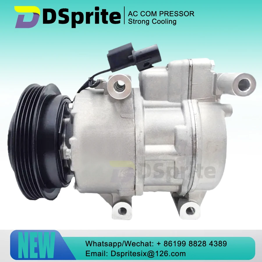 AC Compressor F500AN6BA04 For hyundai accent 1.6L 2006-2009 97701-1E001 97701-1E000 9770117510 9770117560 977011E001 F500CB5AA06