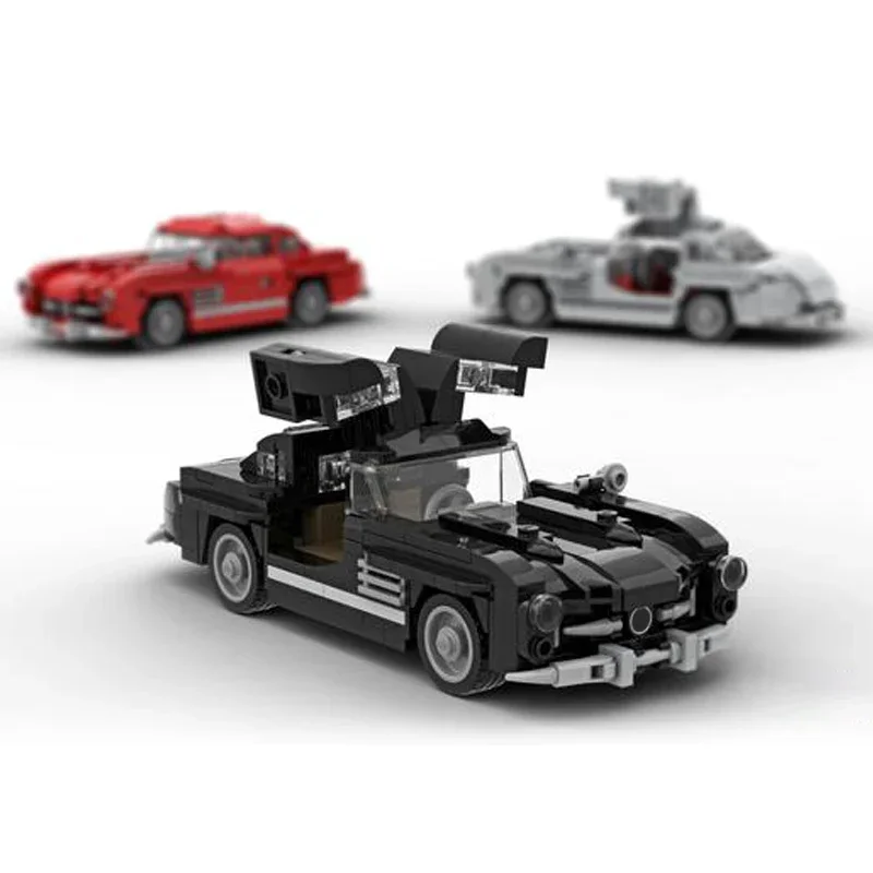 Moc Bouwstenen Stad Supercar Model Snelheid Kampioen 300SL Technologie Modulair Blok Geschenken Speelgoed Voor Kinderen DIY Sets Montage