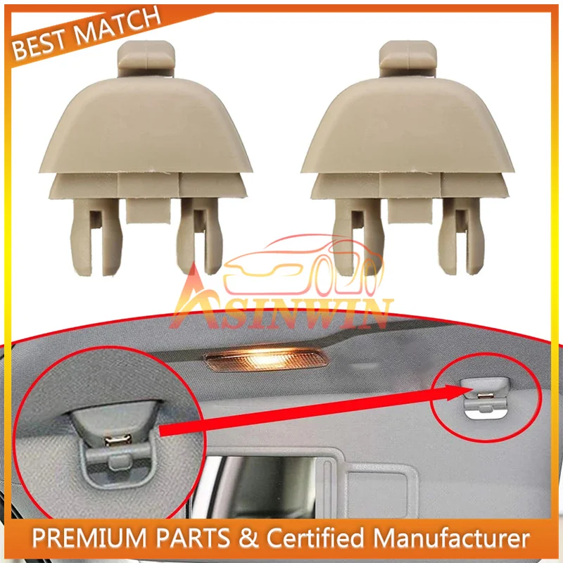 

6RD857561 Sun Visor Support Retainer Clip Hook For Skoda Citigo Rapid 2012-2015 Seat MII Car Accessories