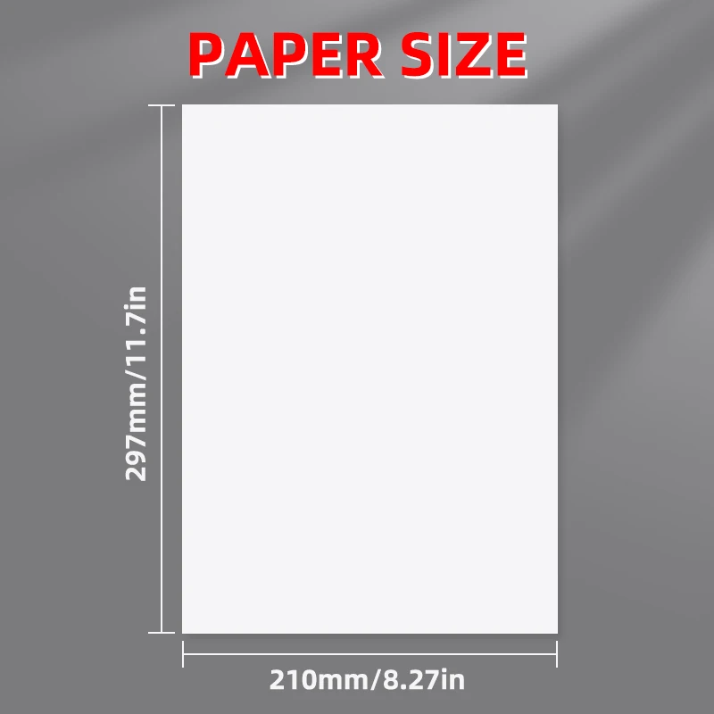 A4 80g White Printing Paper - 500 Sheets - 70g Pure White - A4-21 X 29.7 cm - Thick, Unprinted Drawing Paper for University, Photography, Presentations, Crafts, High-Quality Application Paper