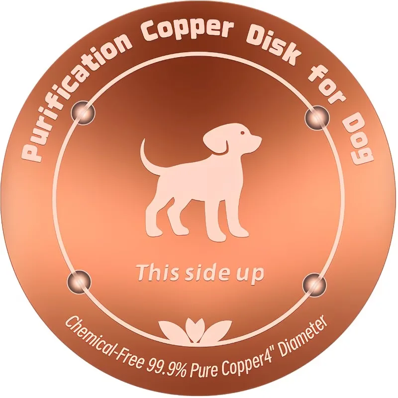 Cartucho de Filtro de Água para Animais de Estimação em Cobre 99,9% Puro, Purificador de Água Reutilizável para Cães, Gatos, Galinhas e Gado, Livre de Produtos Químicos e Fácil de Usar