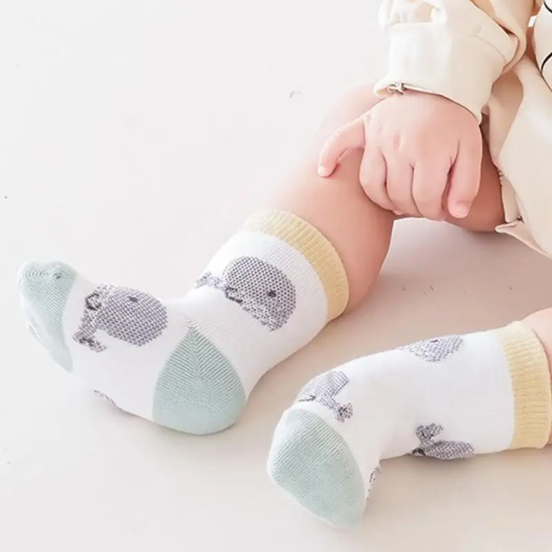 

U13F Pack of 5 not Slip Toddler Socks Fashionable Kids Socks Lovely Pattern Designing Child Socks for School & Outdoor Play