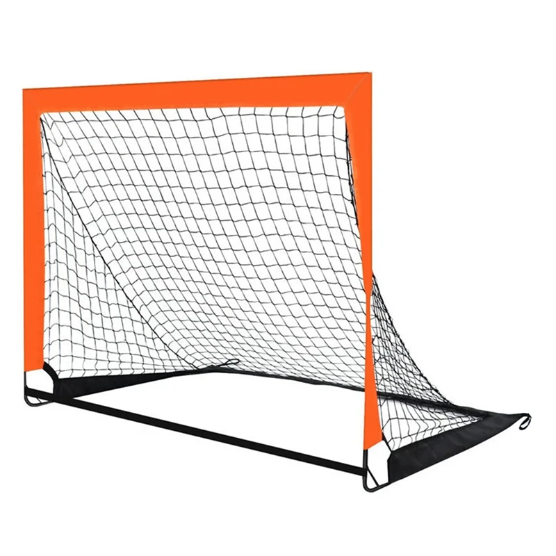 Portable Children's Soccer Goal, Soccer Training Net Frame, Movable Foldable Soccer Game Door Frame, Up Soccer Goal