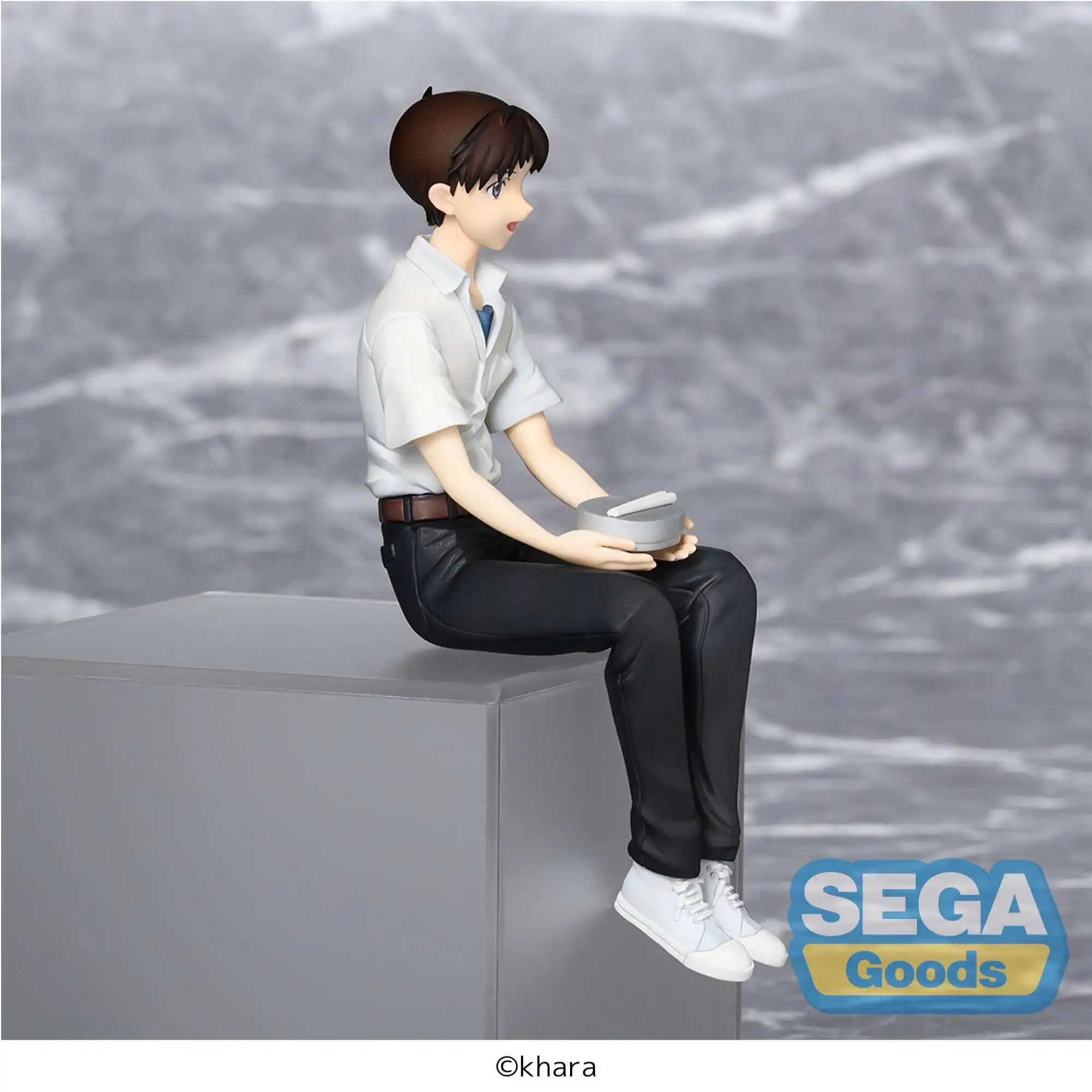 Pra-penjualan Asli SEGA EVA Ikari Shinji PVC Tokoh Anime Mainan Model Figur Aksi Hadiah Natal