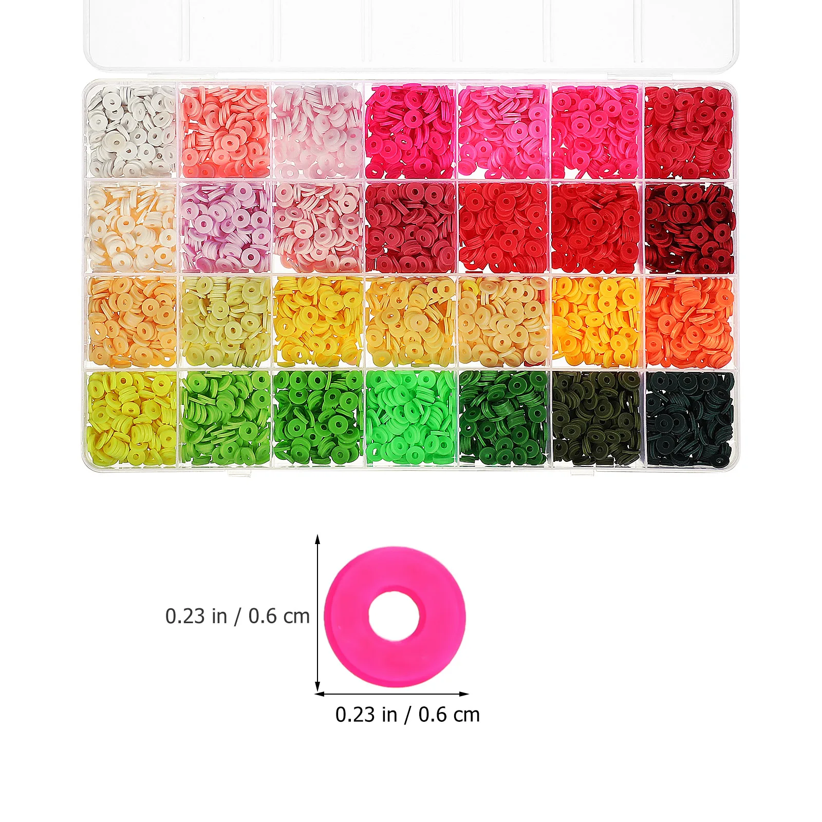 

H made Jewelry Kit Shell Necklace Earring Making Supplies Clay Beads Bracelet Accessories Wire Craft DIY Beads Loose