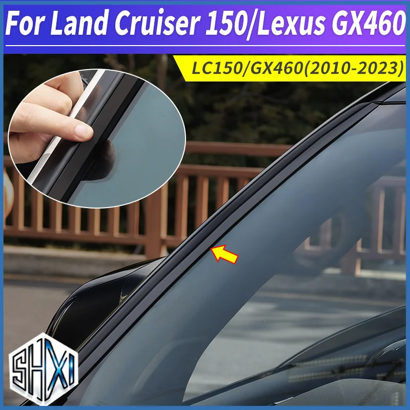 For Toyota Land Cruiser Prado 150 LC150 2010-2023 Lexus 460 Windshield Weatherstrip Noise reduction Seal Strip Car Accessories
