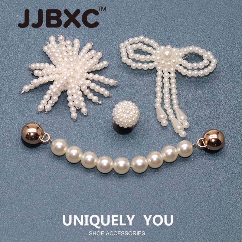 

JJBXC CHARM Shoe Buckle Shoe Accessories Cartoon Pearl DIY Fashion Shoes Accessories Suitable for cross Shoes