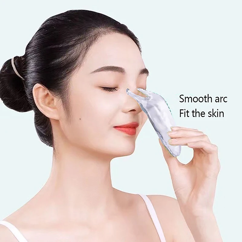 

Resin Nose Massager Promote Blood Circulation For Trigger Point Therapy Gua Sha Board Facial Massage Nose Lifting Tool