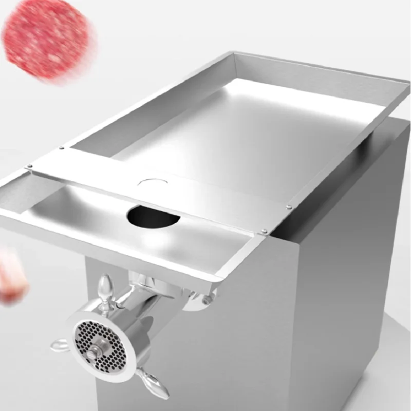 مفرمة لحم جديدة صناعية وتجارية، حشو سجق من الفولاذ المقاوم للصدأ تجاري