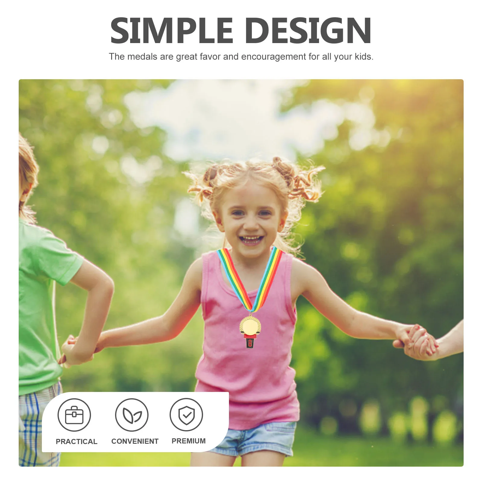 

Creative Kids Medal For Singing Contest Match Award Party Zinc Alloy Pendant Medals Competition Decorative Prizes