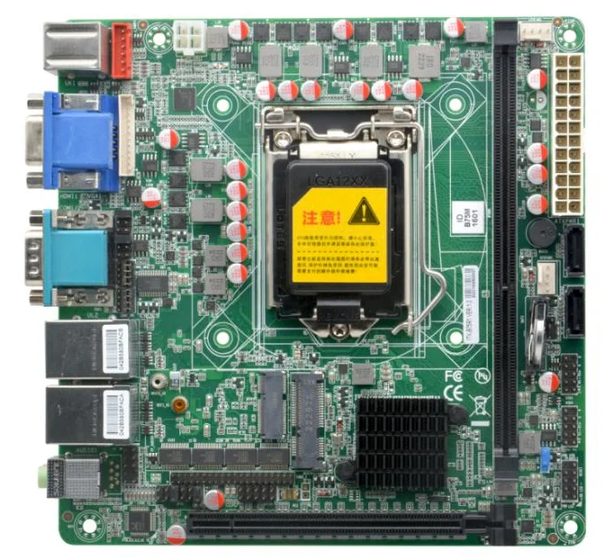 Imagem -03 - Industrial Incorporado Mini Itx Motherboard Z77 B75 Suporte Lga1155 Intel Core i3 i5 i7 Pentium 22nm Cpu com 10 Usb com