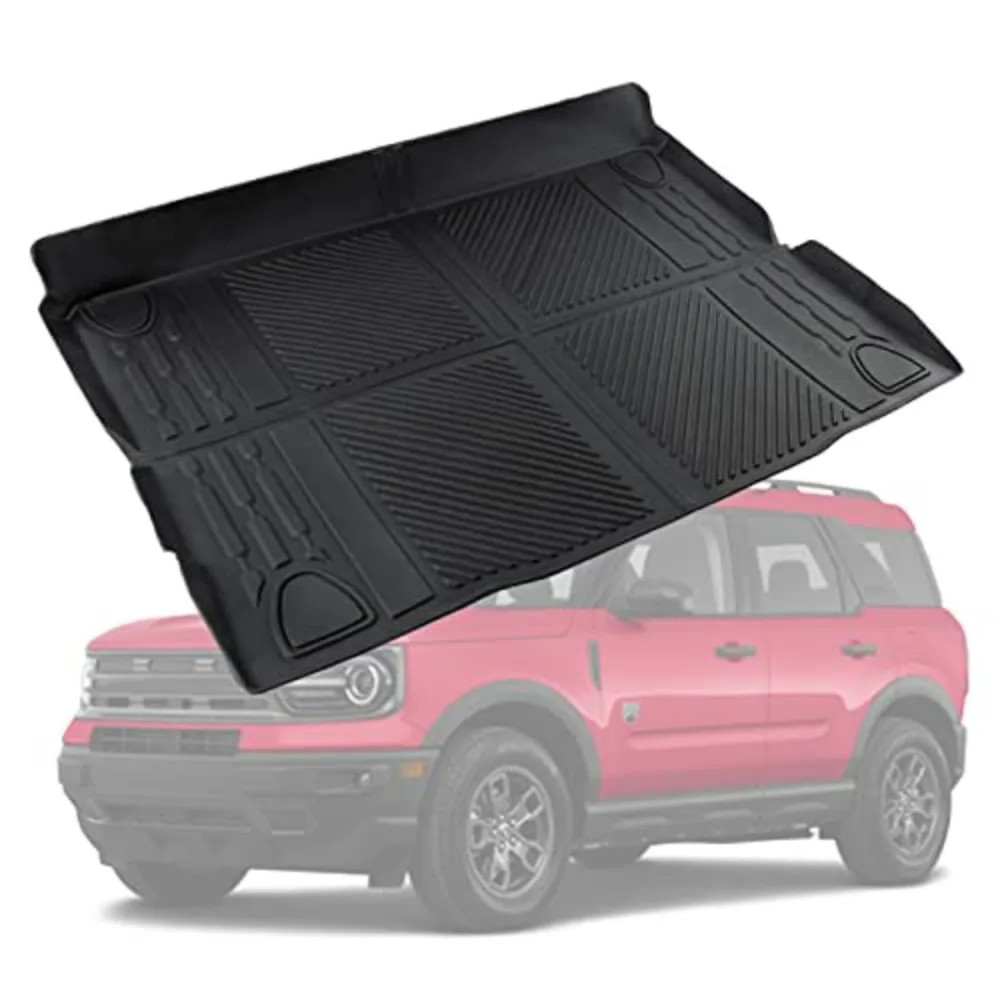 

Car Trunk Liner Cargo Mat Accessories Waterproof Rear Cargo Trunk Floor Mat For Ford Bronco 4-Doors 2021 2022 2023