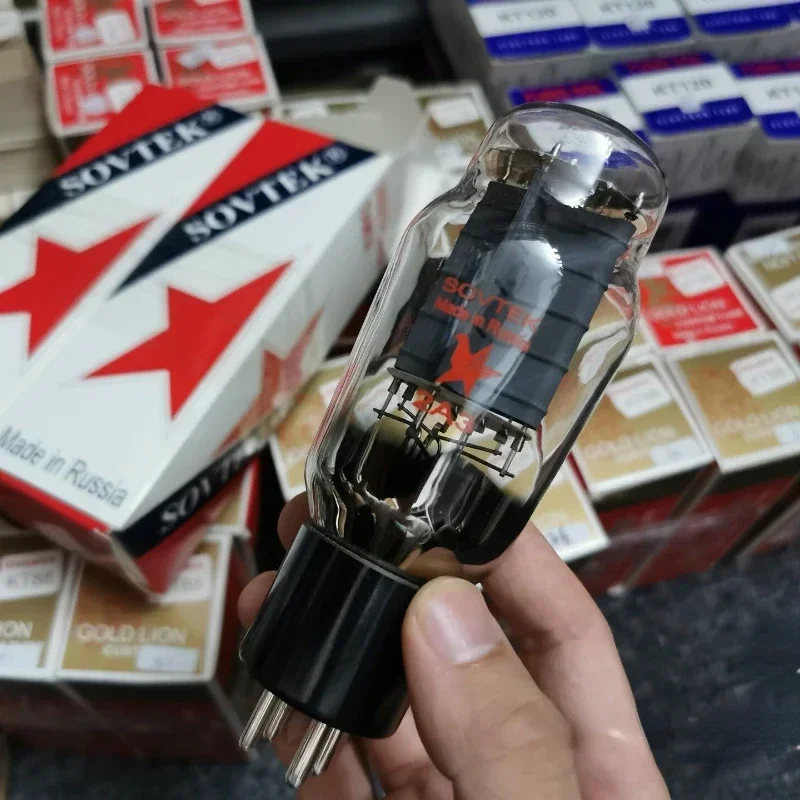 

Vacuum Tube SOVTEK 2A3 Replace EH 2A3/2A3C Replaceable GOLD LION PSVANE RCA 2A3B Factory Test and Match