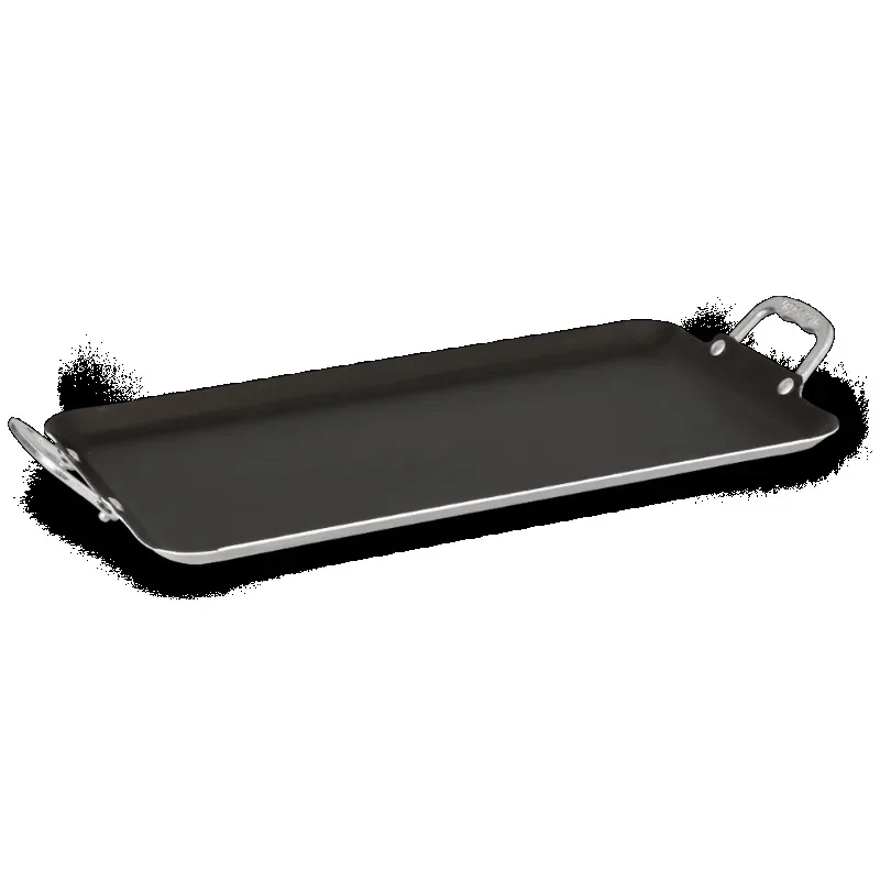 

Fully Upgraded NEW 20" Double Burner Griddle - Non-Stick, Dishwasher Safe, Aluminum Handles.HOME. Free shippment