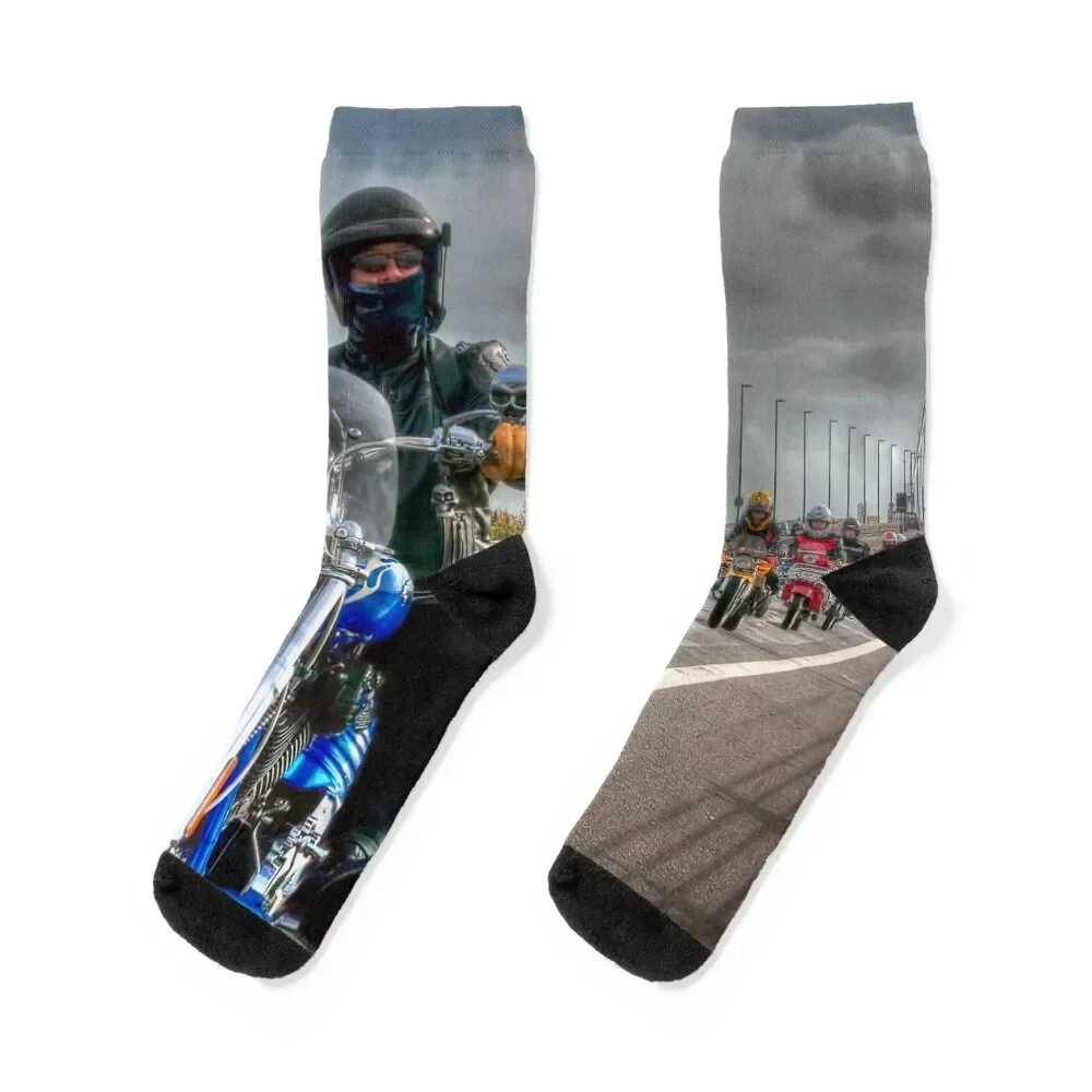 

Hoggin the Bridge Socks FASHION retro sports stockings golf Socks Women's Men's