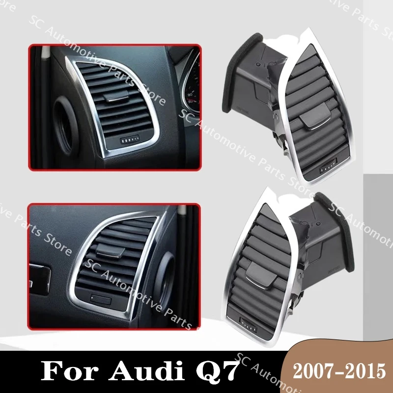 

4L0820901 4L0820902 Air Conditioner Vent A/C For Audi Q7 4L 2007-2015 Front Panel Dash Louver Air Conditioner Vent A/C Outlet