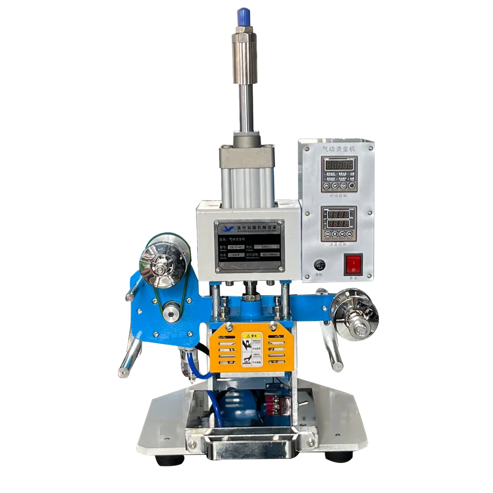 Venda quente 618-F Máquina de estampagem a quente pneumática Máquina de estampagem de ouro