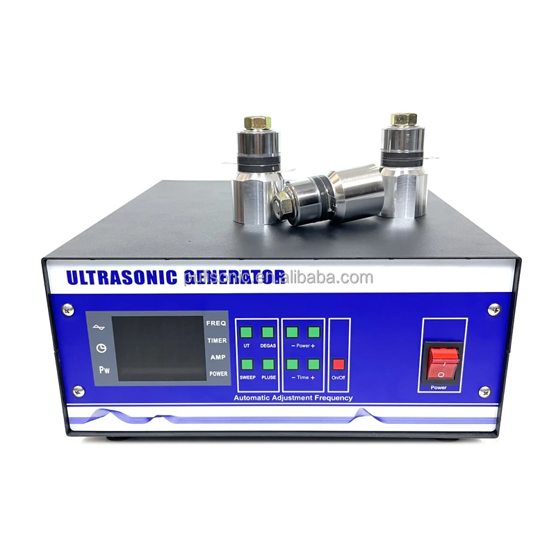 

3KW Power Output Ultrasonic Cleaner Generator Submersible Transducer Ultrasonic Power Box 28Khz 40Khz