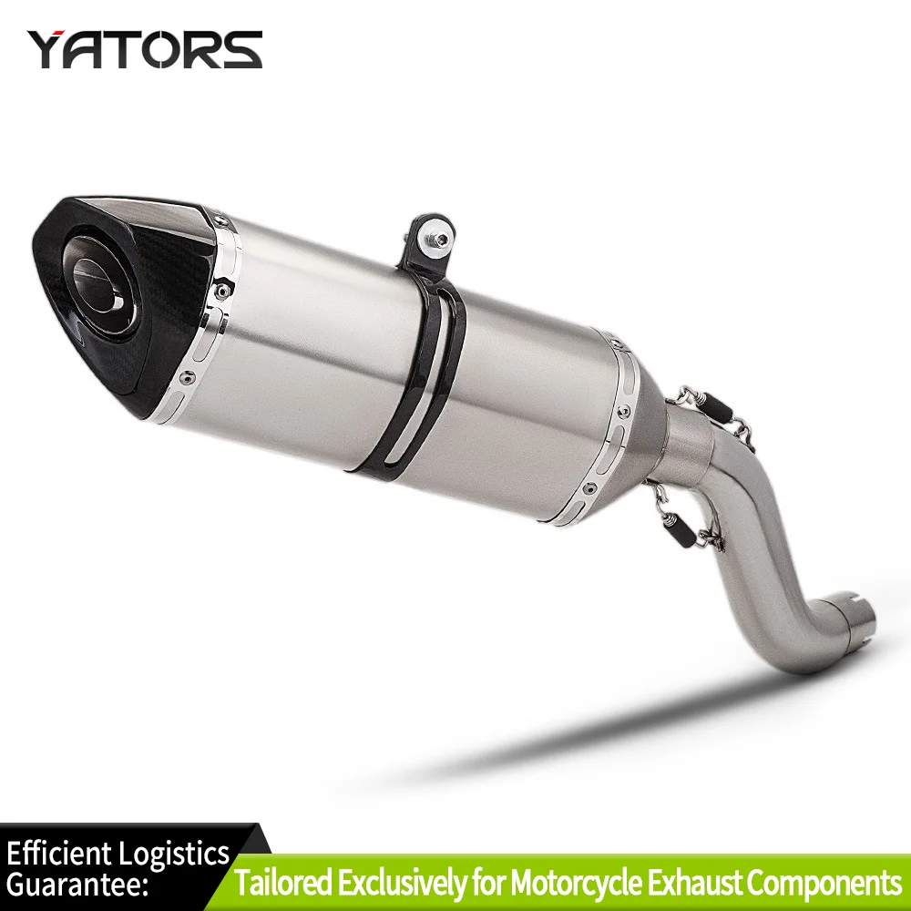 

Motorcycle Exhaust Pipe Mid-Pipe & Slip-On Exhaust for CFMOTO 700MT