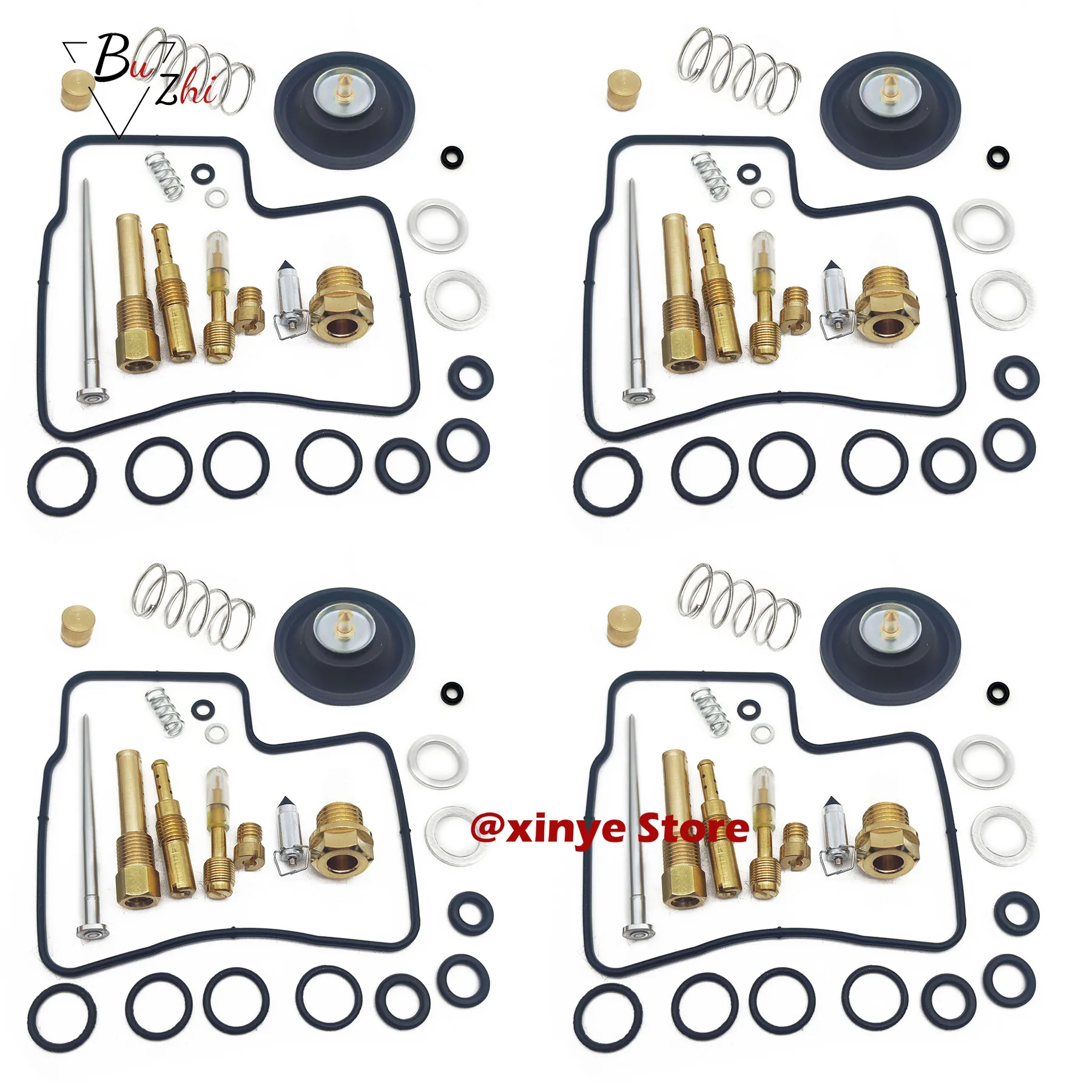 Carburetor repair kit floating needle gasket Air Cut Off Valve Set for Honda Goldwing GL1200 Aspencade Interstate GL 1200