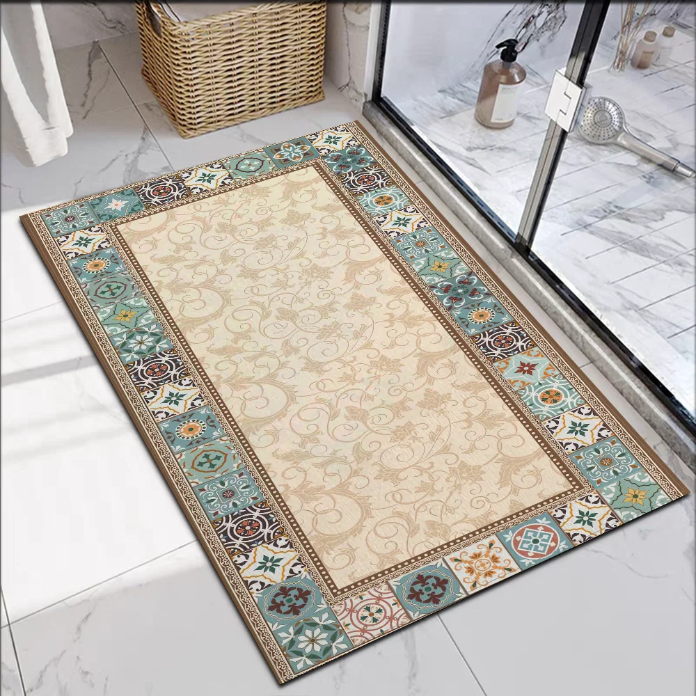 Entrance Mat Cute Floor Bath Mat Kawaii Bathroom Carpet for Kitchen American Style Carpet Doormat Entrance Door Custom Carpets