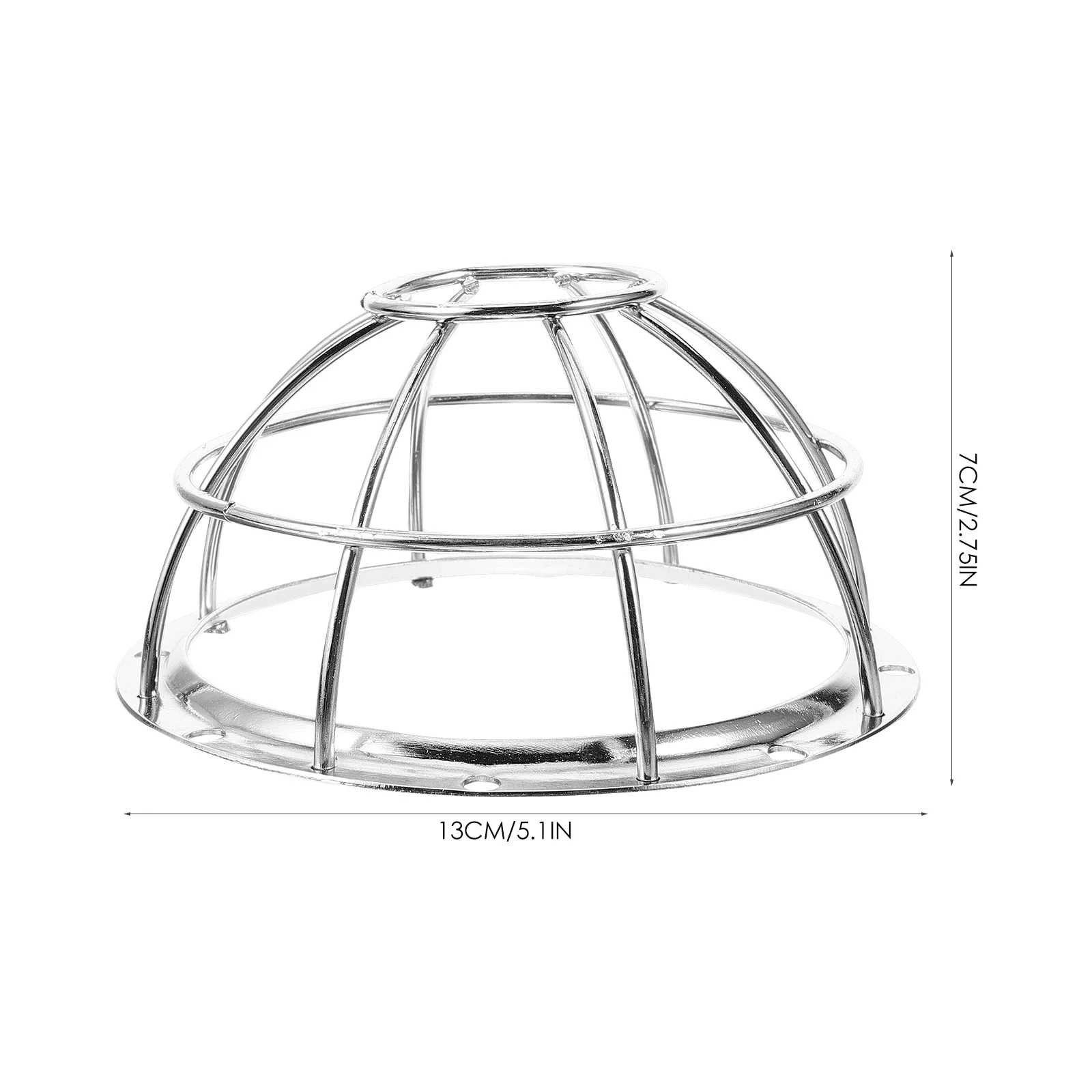 Lampade a sospensione Protezione protettiva per fumo per protezioni per la testa Coperture per sensori di allarme Argento