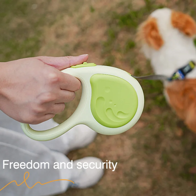 Automatic Retractable Dog Leash Anti-Pull Extendable Tangle-Free Pet Lead for Dogs & Cats