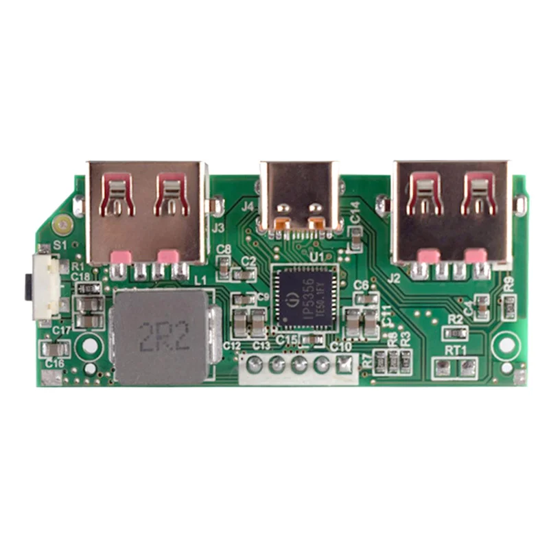 5V 3A Lithium Battery Digital Display Fast Charging Bank Module IP5356 TYPE-C Micro USB Mobile Power Motherboard