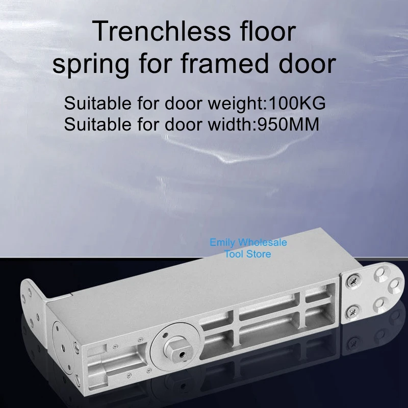 HPF-80 hydraulic floor spring for non slotting and non digging wooden door