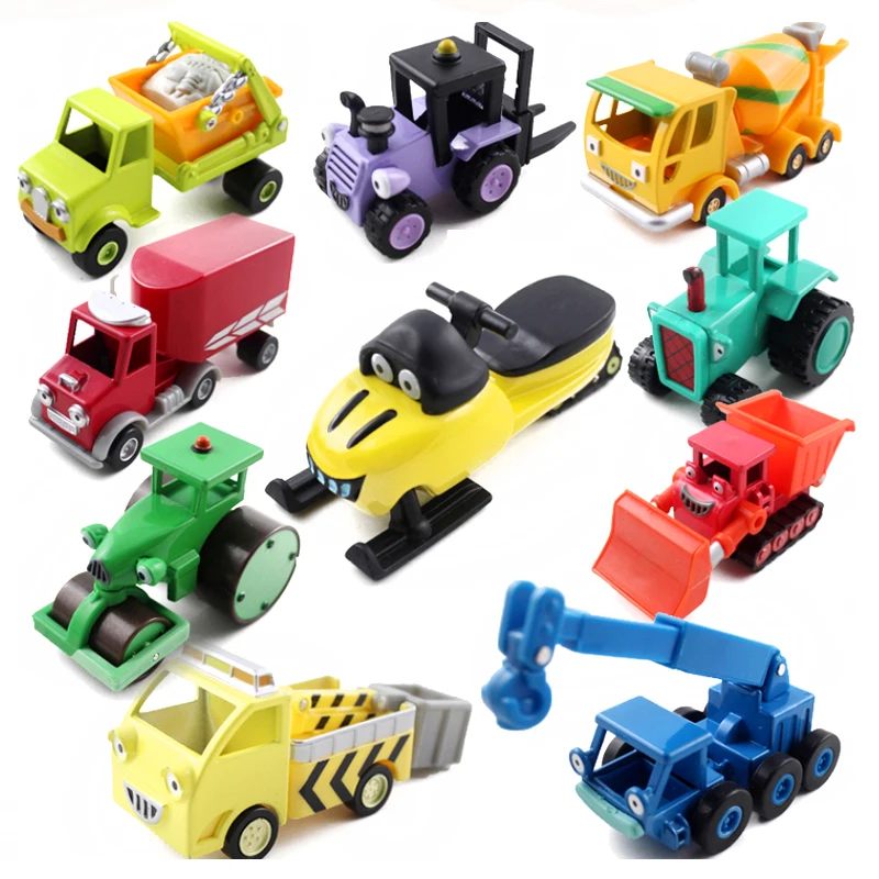 Bob The Builder Engineer Engineering Vehicles supsy Truck Model Take Along Diecast Cars Kids Collection Toys Gift B001