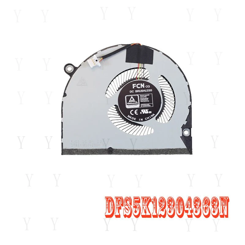 

Вентилятор охлаждения процессора Y+ для ноутбуков Acer Swift X SFX14-41G S3X SF314-510G (модель DFS5K12304363N)